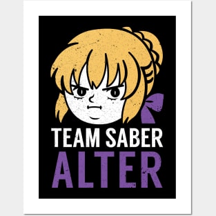 Team Saber Alter Posters and Art